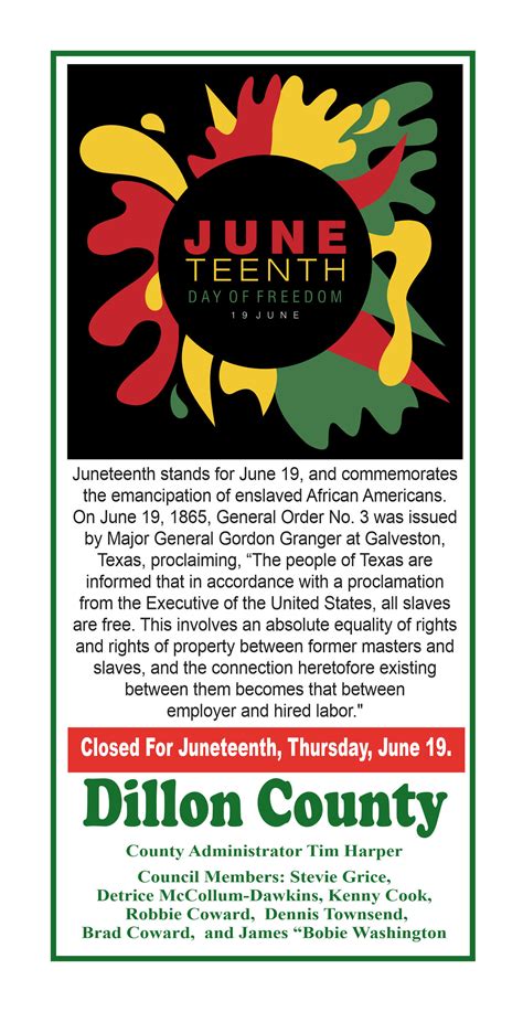 DEATH NOTICES (Posted 4/22/2025) - The Dillon County News, LLC