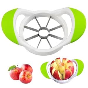 ARSUK Apple Slicer - 3 in 1 Corer Cutter and Peeler Divider with 8 ...