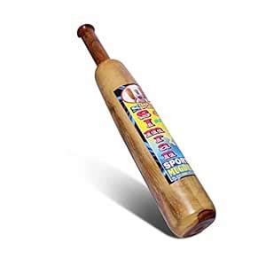 Buy SIMRAN SPORTS Wood SKS Indian Club (6KG, Brown) with Free PVC ...