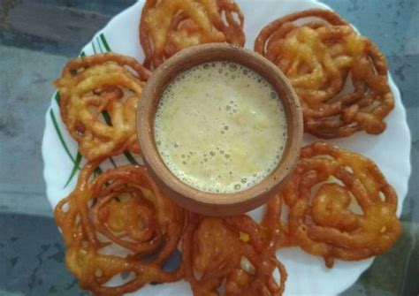 Doodh jalebi Recipe by Usha Joshi - Cookpad