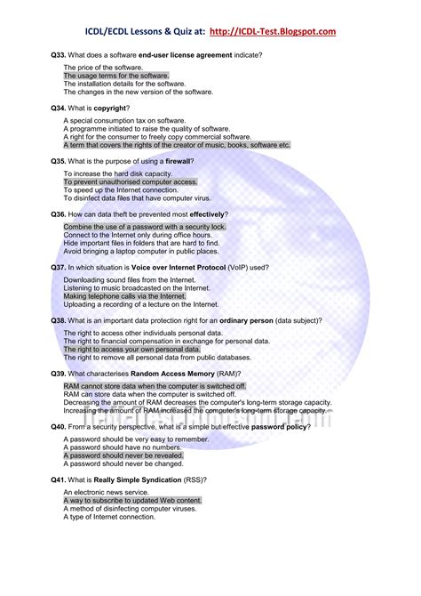 Image result for Remote Work ICDL Exam Questions Answers