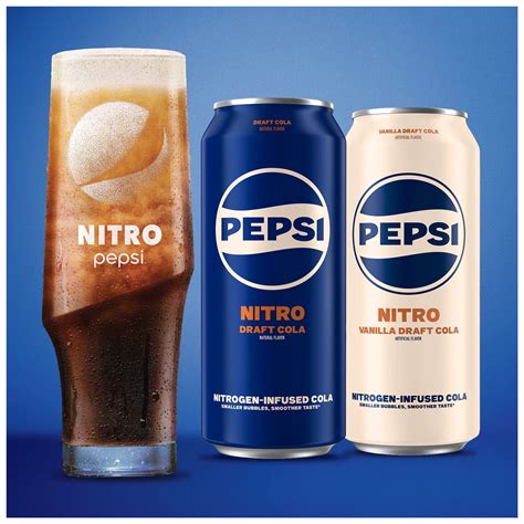 Vanilla Draft Cola, 13.65 fl oz Can by Nitro Pepsi India | Ubuy