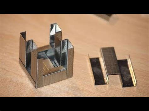 Image result for Stapler Pin Cube Tutorial