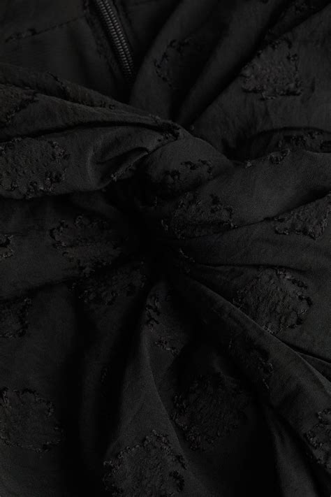 Knot-detail skirt - Black - Ladies | H&M IN