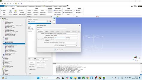 Fluent Fan Inlet Tutorial 的图像结果