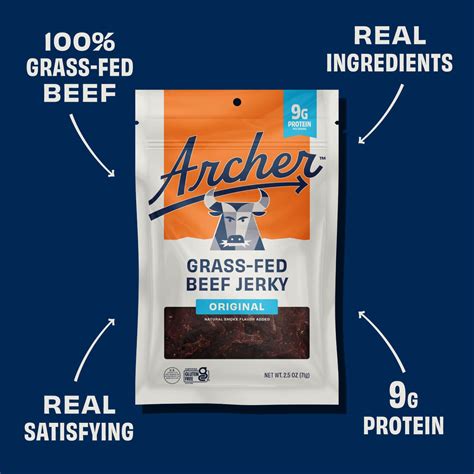 Jerky | 100% Grass-Fed Beef Jerky – Archer Jerky