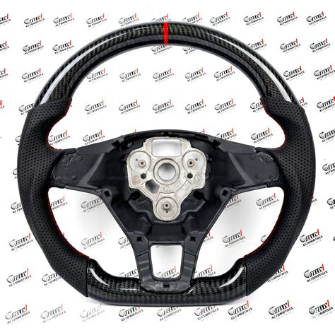 Polo Carbon Fiber Style Steering Wheel | Hydro-Dipped Upgrade – Zelix ...