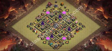 Best Anti 2 Stars War Base TH9 with Link 2024 - Town Hall Level 9 CWL ...