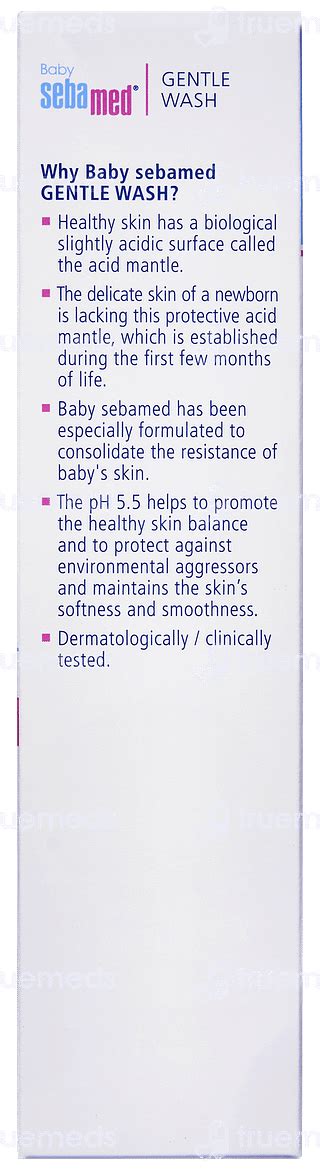 Sebamed Baby Gentle Wash 200 Ml - Uses, Side Effects, Dosage, Price ...