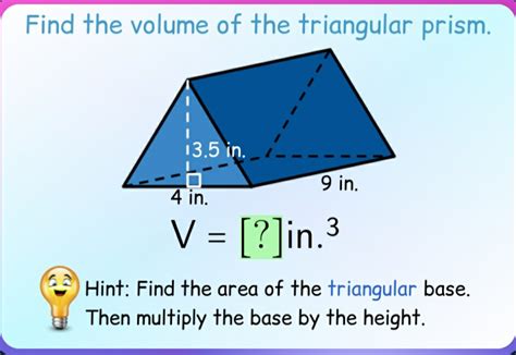 Image result for Triangular Prism Base Volume
