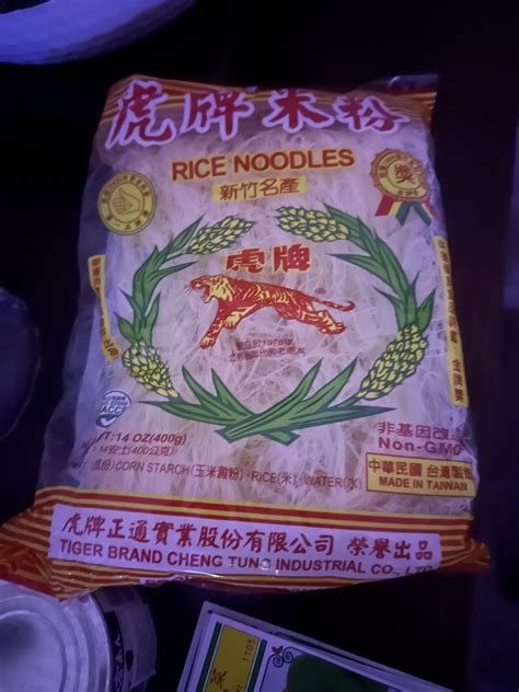 Tiger brand rice noodle gluten free? : r/glutenfree