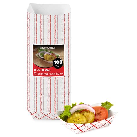 Snapklik.com : Mini Tiny Paper Food Boats