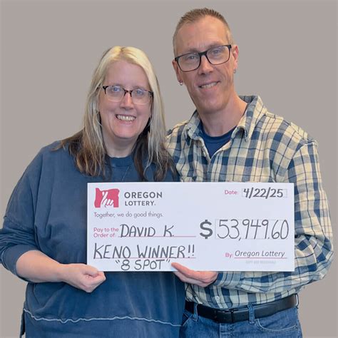 Check Megabucks - Oregon Lottery