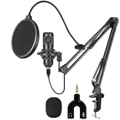 TECHBLAZE BM 800 Condenser Microphone Kit Set |Mic for Singing,Live ...