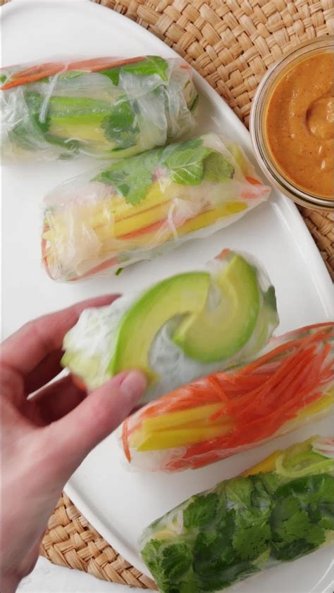 Image result for Vietnamese Fresh Spring Rolls