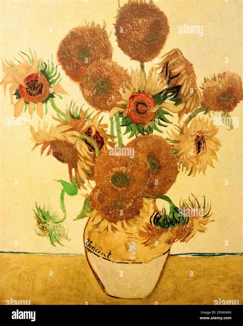 Sunflower Painting By Van Gogh Vincent Van Gogh's Mutant Sunflowers