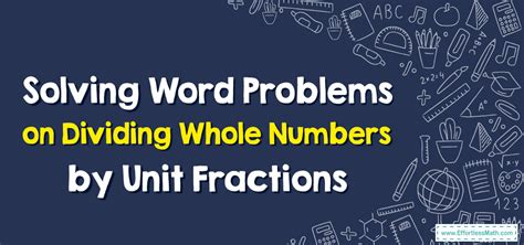 Image result for Solving Word Problems Involving Division of Whole Numbers