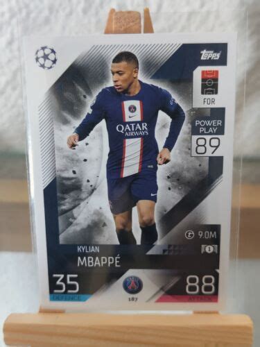 Card Topps Match Attax 2022/23 Kylian Mbappe Paris | Ubuy India