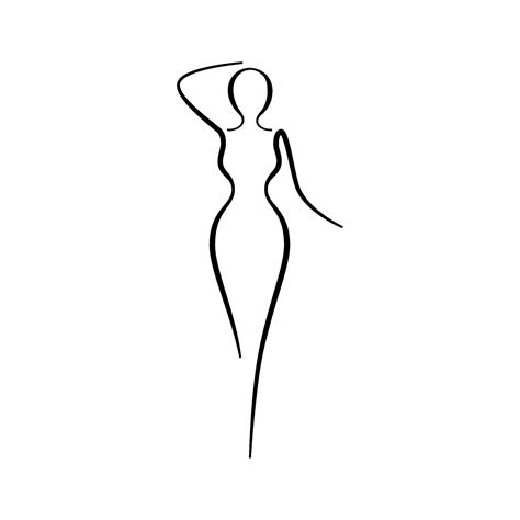 Girl Body Outline