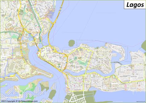 Lagos Map | Nigeria | Detailed Maps of Lagos