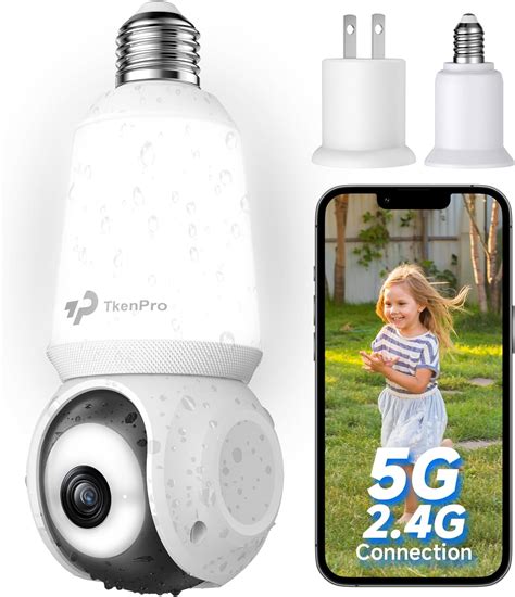 Amazon.com : STARSCOPE Sentinel Camera Bulb - 360 HD Video Night Vision ...