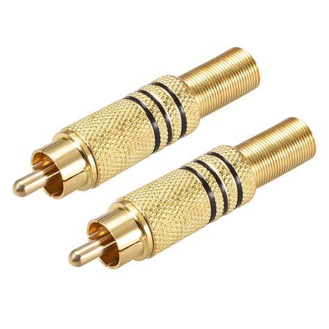 Premium 2RCA Stereo Cable with Left and Right Audio 2-Male to 2-Male ...