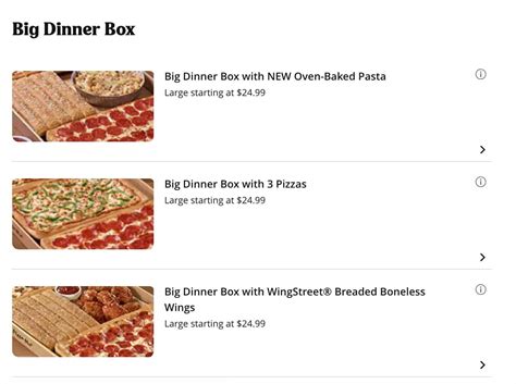 How Big Is The Dinner Box From Pizza Hut at Timothy Samons blog