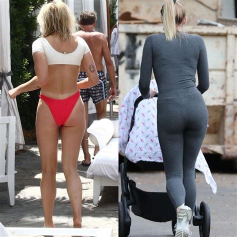 Mommy Sophie Turner's butt before and after pregnancy. | Scrolller