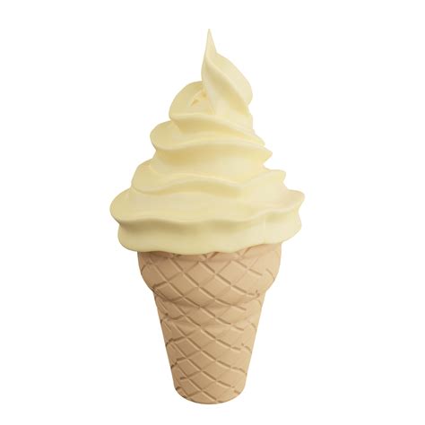 3D rendering vanilla ice cream on transparent background 11809006 PNG