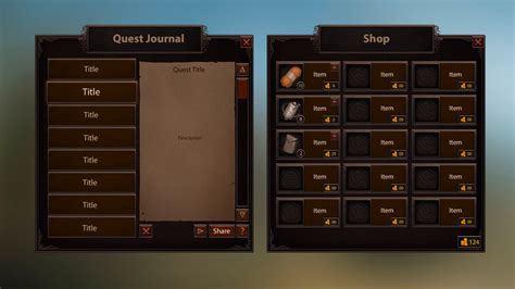 Image result for Stock RPG GUI