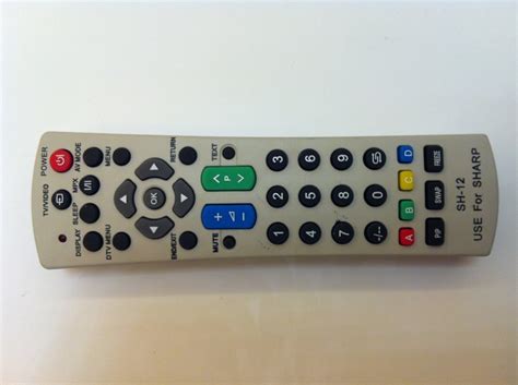 Image result for Sharp 10P Remote Control