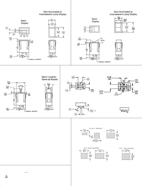 AML Series Mounting Dimensions Datasheet by Honeywell Sensing and ...
