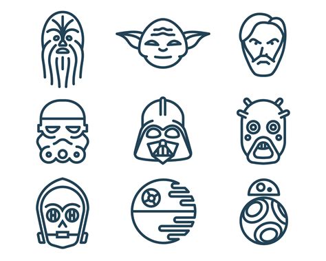 Star Wars Drawings Easy Star Wars Drawings - Morehouse Agerce