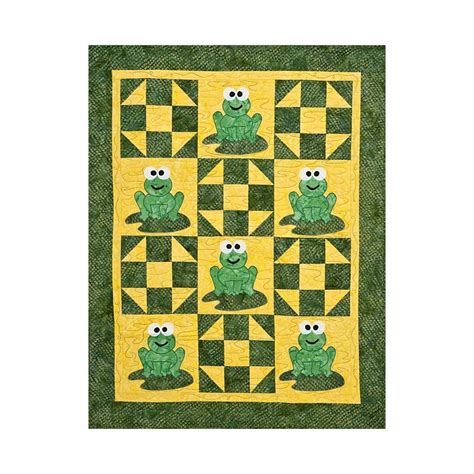 Frog Quilt Pattern 的图像结果