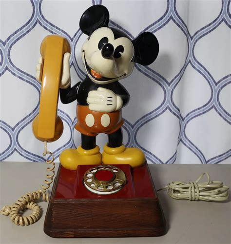 Vintage Mickey Mouse Phone 1976