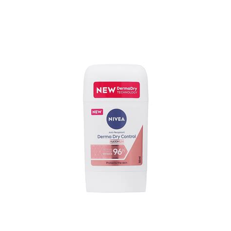 Compra Nivea Derma Dry Control Maximum 96h Anti-Perspirant Stick 50ml · España