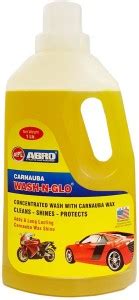 ABRO Car Wash Shampoo with Concentrated Carnauba Wash for Long Lasting ...