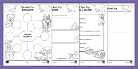 First Grade The Best Food Opinion Writing Prompt Worksheet