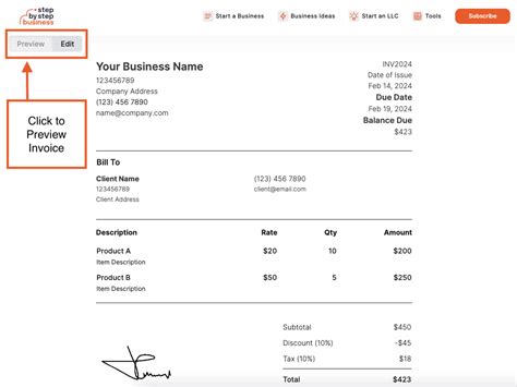 Image result for Invoice Generator with Hand Writing