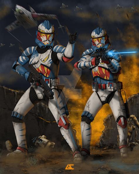 STAR WARS - CLONE 95th LEGION by GC-Conceptart on DeviantArt