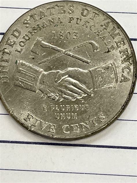 US 2004 D JEFFERSON NICKEL 1803 LOUISIANA PURCHASE 5 CENT CIRCULATED ...