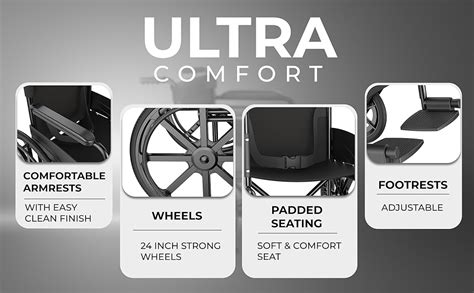 Easycare Foldable Wheelchair for Old People and Patient, Suitable for ...