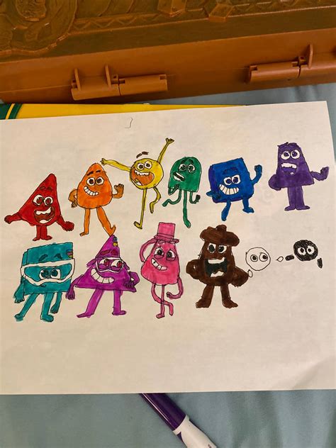 Colorblock Drawing 的图像结果