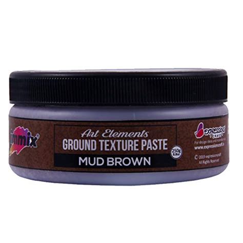 Immix Mud Brown Ground Texture Paste 250 grams : Amazon.in: Home & Kitchen