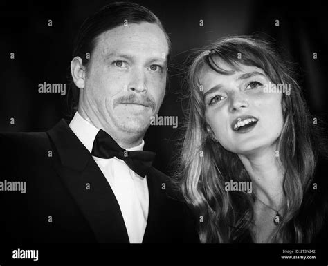 Actor Caleb Landry Jones and Katya Zvereva Stock Photo - Alamy