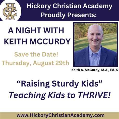 Keith McCurdy 2024 – Hickory Christian Academy