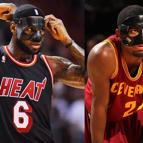 Lebron James Broken Nose Mask