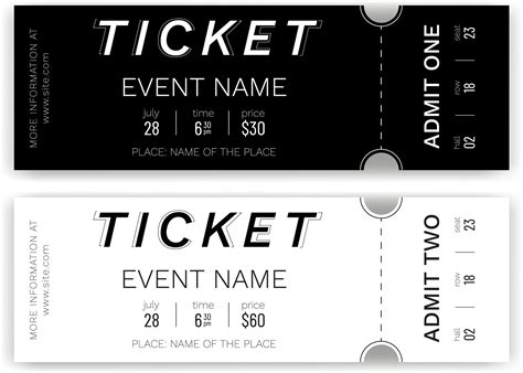 Ticket Stub Letter at Deborah Vann blog