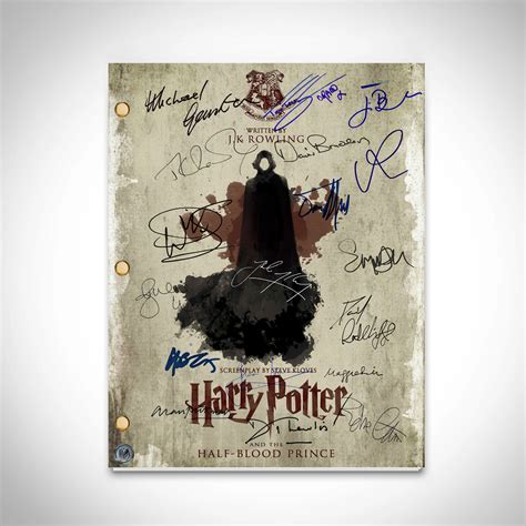 Harry Potter and the Half-Blood Prince (Shadow Cover) Script Limited ...