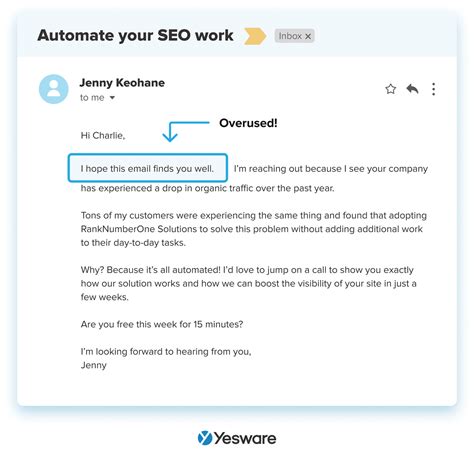 15 Best Alternatives to “I Hope This Email Finds You Well” | Yesware
